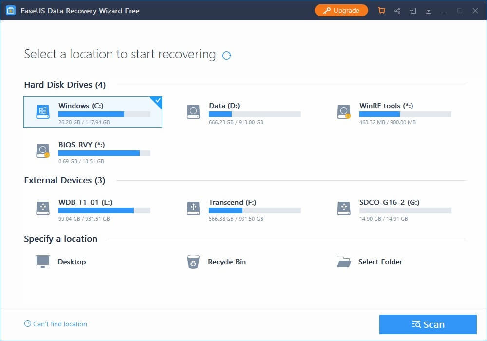 Download EaseUS Data Recovery Kuyhaa