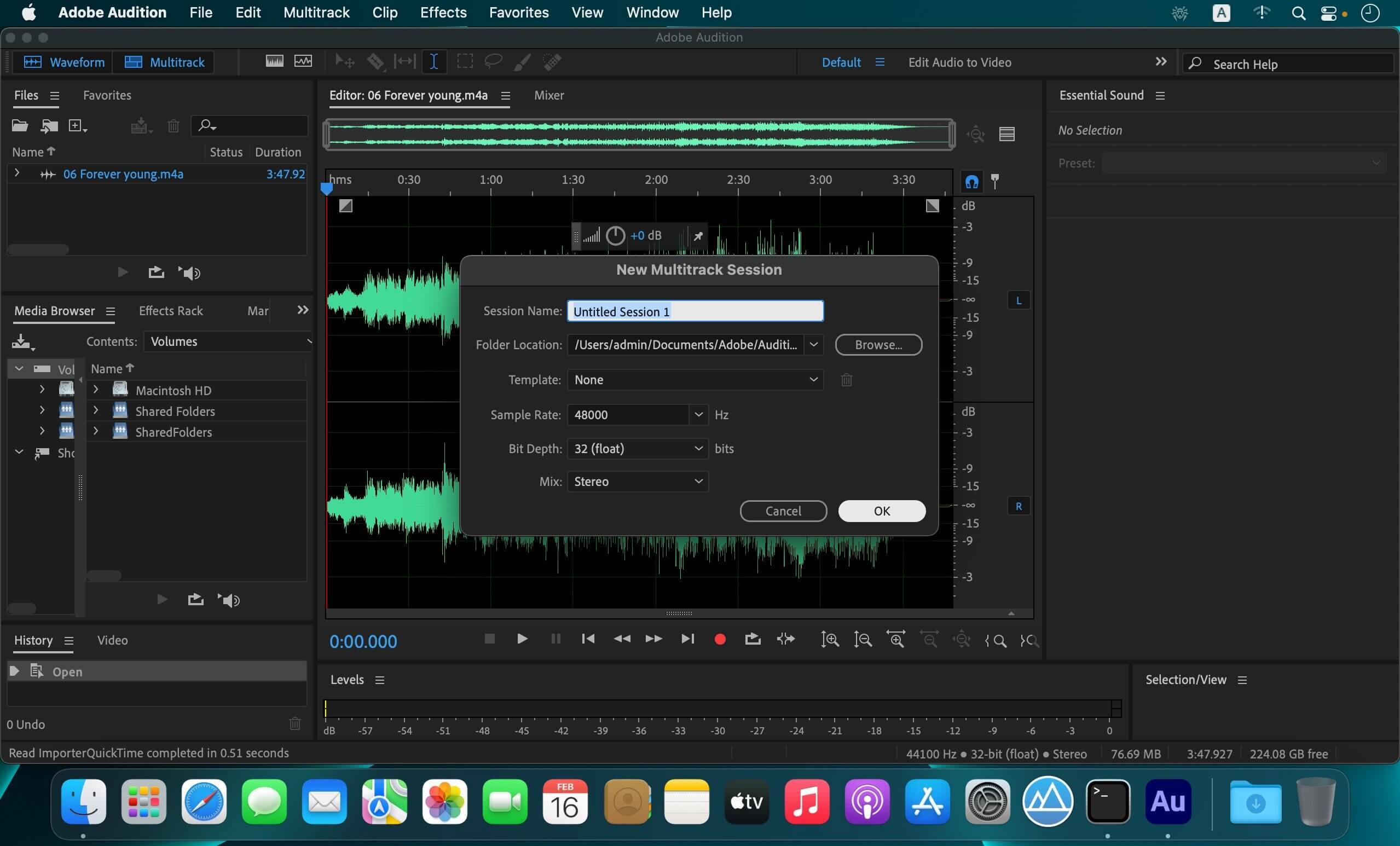 Adobe Audition 2022 Crack V22.1.1.23 For macOS Unduh Gratis