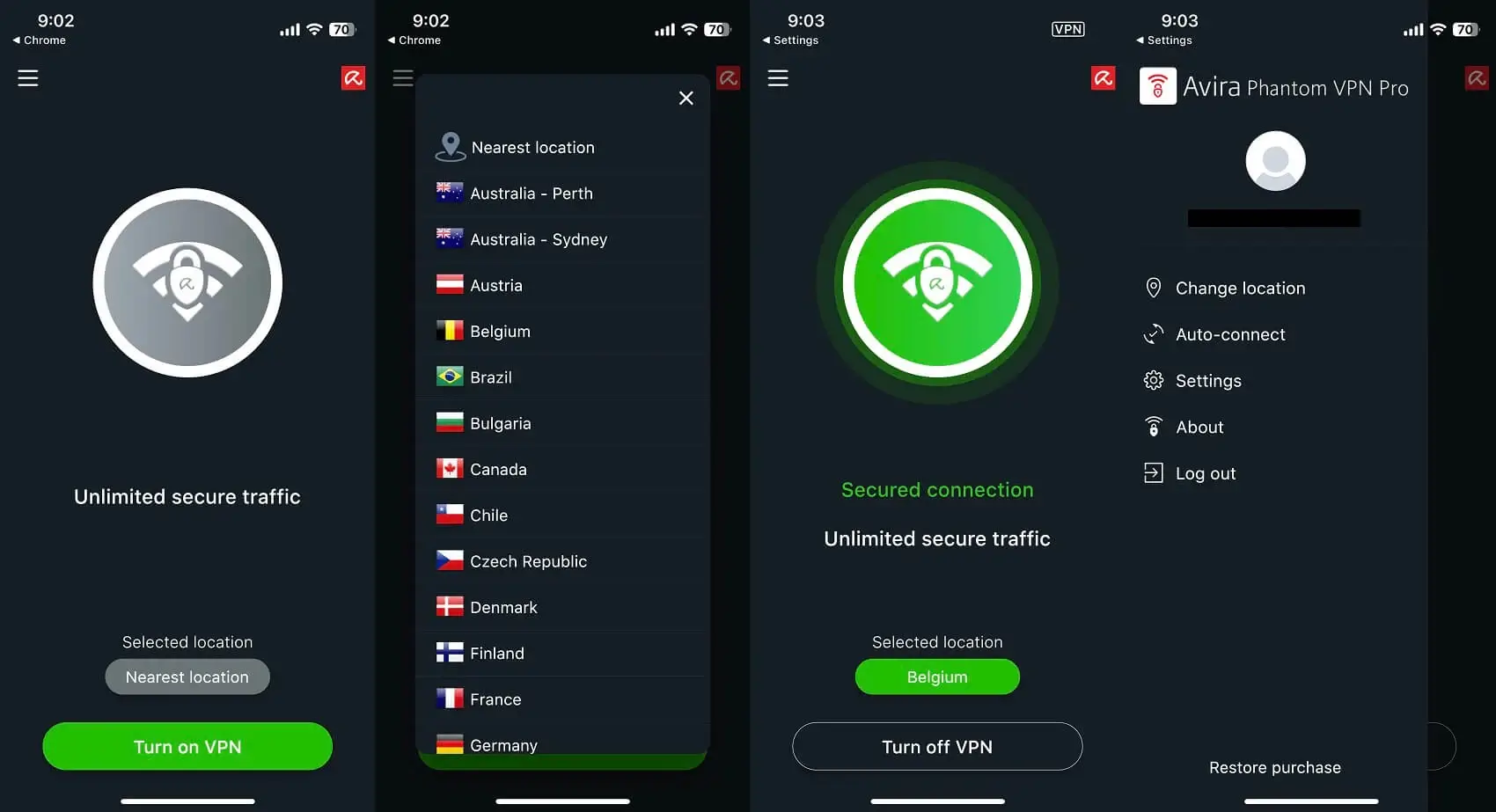 Avira Phantom VPN Pro Crack 2.44.1 + Patch Unduh Gratis