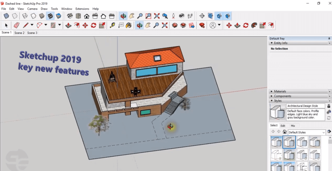 SketchUp Pro 2019 Crack V19.3.253 For Pc Unduh Gratis